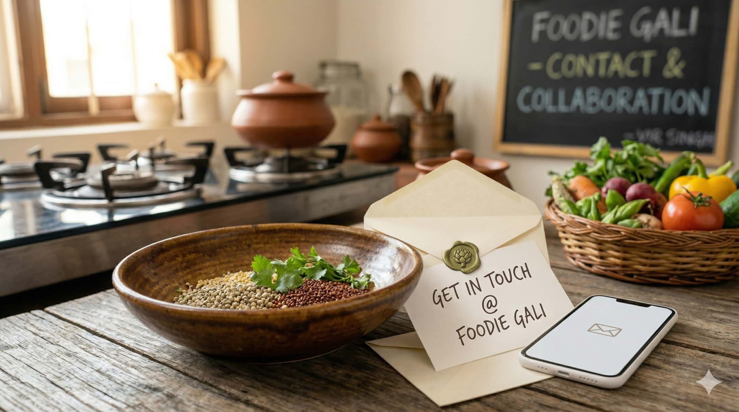 Contact us % %caption % Contact Foodie Gali for Healthy Cooking Support and Recipes.