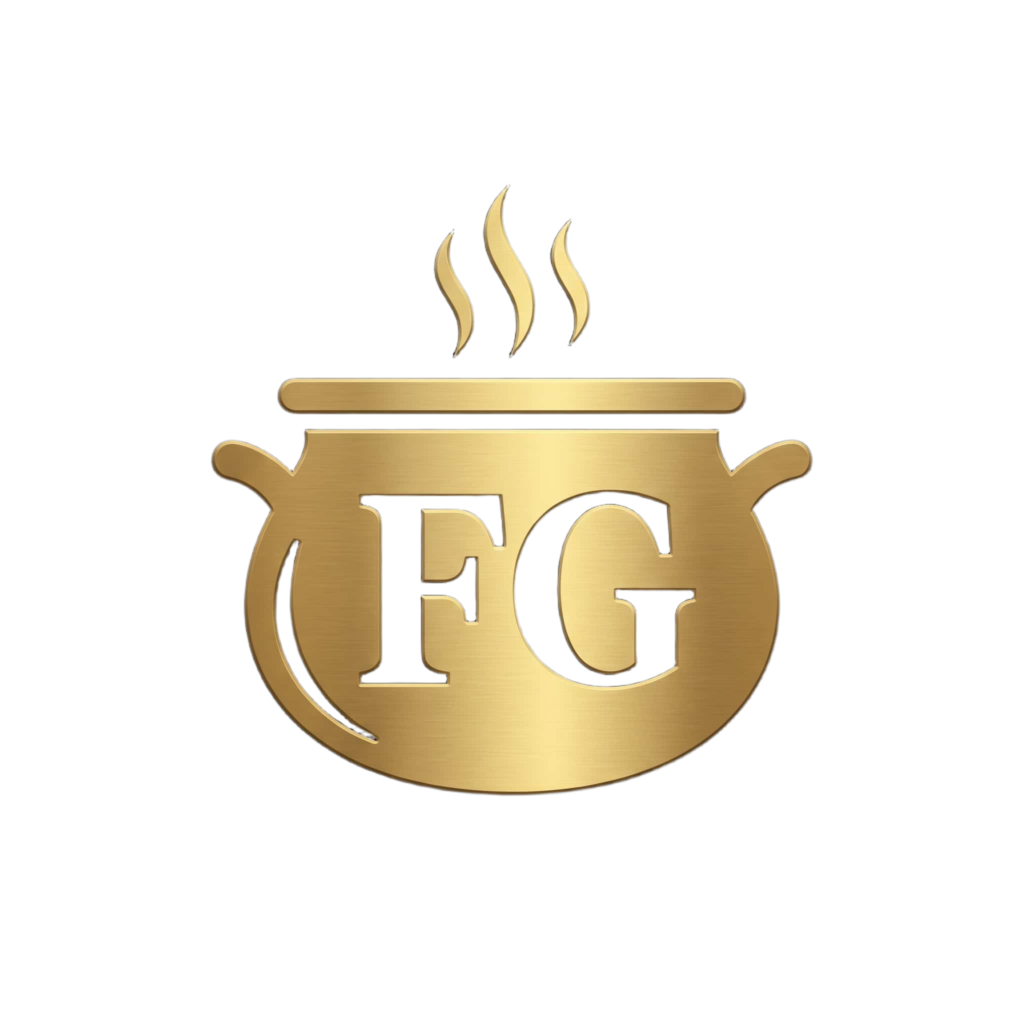 Foodie Gali Official Golden Logo - Indian Food Recipes Blog