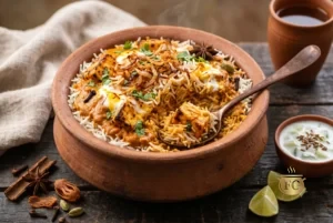 Paneer Tikka Makhani Biryani Recipe: 5 Royal Steps To Ultimate Restaurant-Style Luxury % %caption % Paneer Tikka Makhani Biryani Recipe: 5 Royal Steps To Ultimate Restaurant-Style Luxury